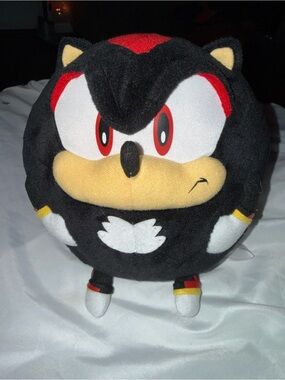 Black and Red Sonic Plush Toy - Shadow-Plush